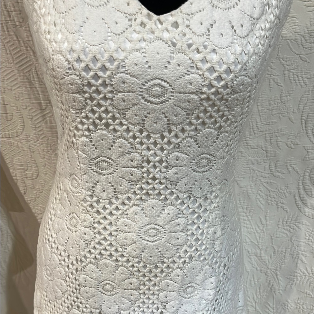 Lilly Pulitzer Mercer Lace White Lace‎ Dress, size 2 - Picture 4 of 14